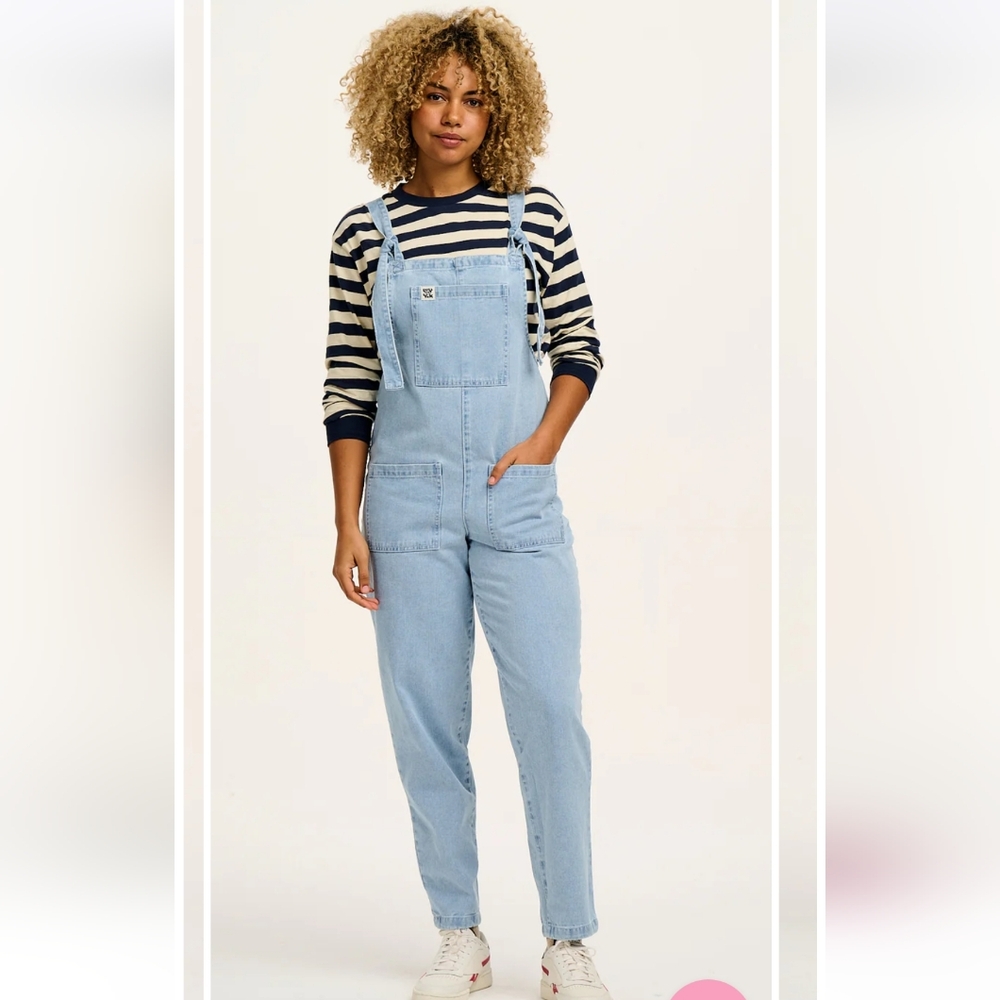 Lucy & Yak Light Blue Denim Jumpsuit